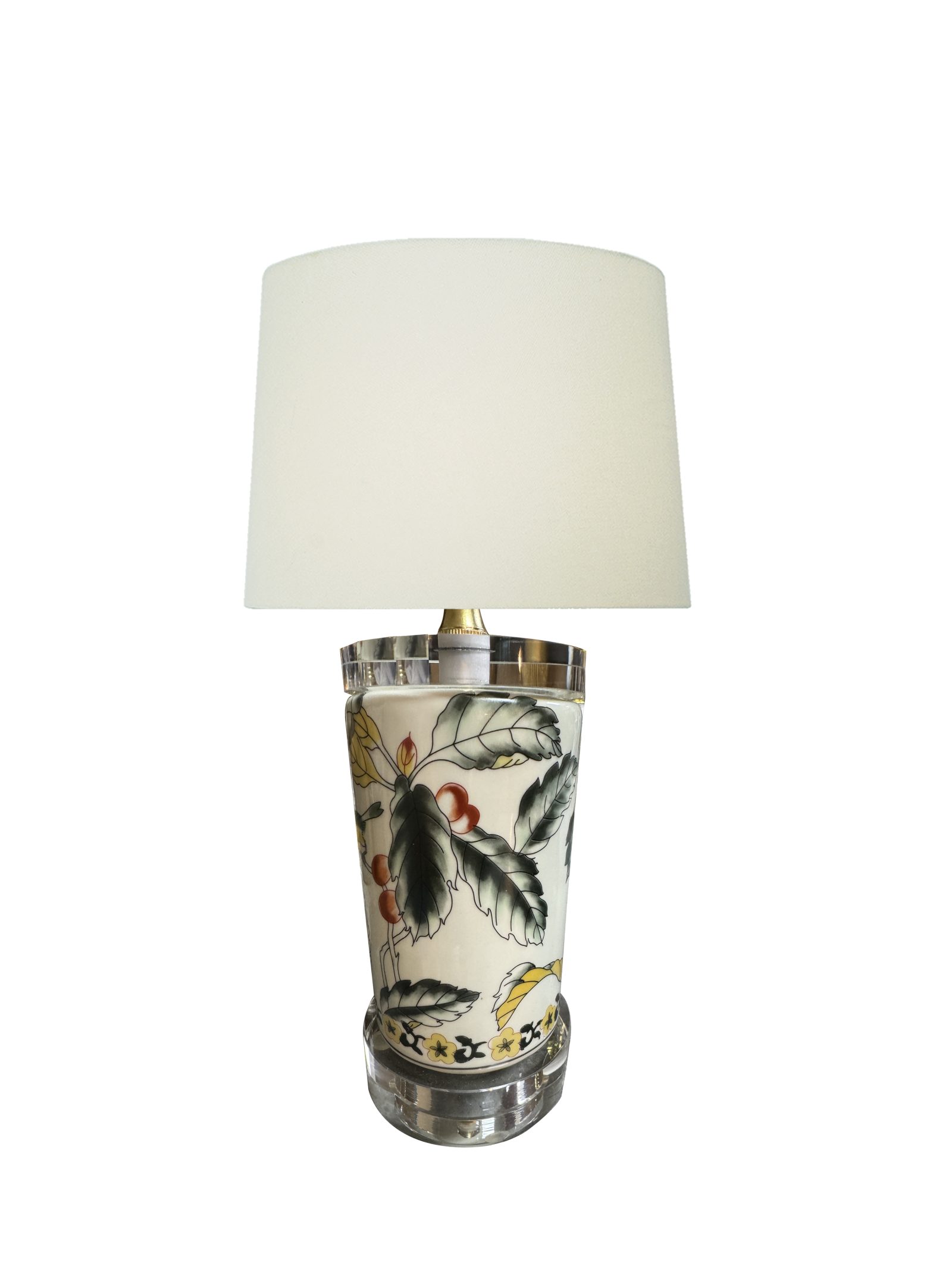 Small Green Leaf Lamp