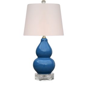 Small Blue Gourd Lamp