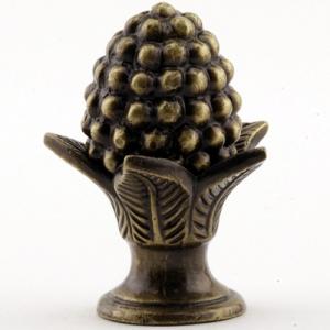 Antique Brass Pinecone