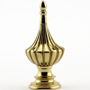 Polished Brass Flared Urn