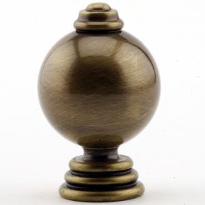 Antique Brass Tiered Base Ball