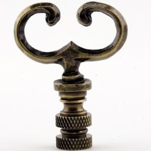 Antique Brass Open Loop