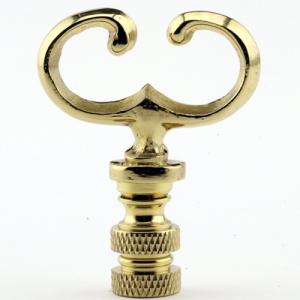 Polished Brass Open Loop