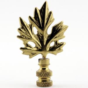 Polished Brass Maple Leaf